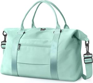 Sac de voyage en cuir unisexe de haute qualité, personnalisable, grande capacité, compartiment à chaussures, avec logo personnalisé et espace de rangement personnalisé - Product Image 2