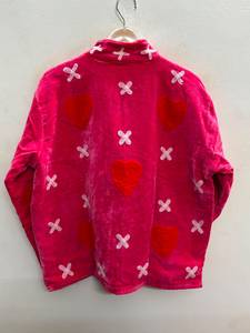 Wholesale Handmade Suzani Embroidered <b>Velvet</b> <b>Jacket</b> for <b>Women</b> Bohemian Floral Winter Fashion Outerwear - Product Image 3