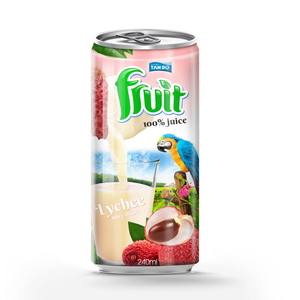 Bebida Tropi Juice 330ml Lata Corta de Aluminio 100% Puré de Fruta Saborizado Bajo en Grasa Esterilizado Recién Exprimido 5 Brix Guayaba Sandía - Product Image 4