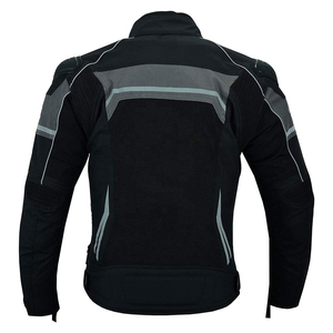 Chaqueta de Motocicleta para Hombre, Transpirable, Cortavientos, de Secado Rápido, Manga Larga, Diseño con Bloques de Color, Protección CE, para Todas las Estaciones - Product Image 2
