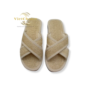 Vietchoice Loofah Hotel Slippers Flip Flops Outdoor Indoor Slides Breathable Lightweight Foot Massage Quick Dry Sleepwear Home - Product Image 3