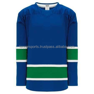 Maillots de hockey sur glace personnalisés, service d'usine en gros, sublimation de haute qualité, tissu en maille respirant, pour équipes extérieures - Product Image 5