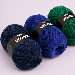 ไหมเชนิลล์เส้นใหญ่ ไหมกำมะหยี่โพลีเอสเตอร์ ไหมถักมือ น้ำหนัก 100 กรัม ไหมเชนิลล์เส้นใหญ่ ไหมเชนิลล์สำหรับถักโครเชต์ - Product Image 3
