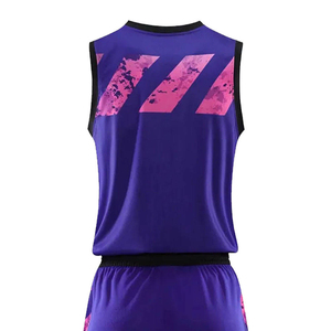 Ensembles d'uniformes de basketball cousus à la machine, unisexes, de haute qualité, sublimés, respirants, à séchage rapide, uniformes d'entraînement courts - Product Image 4
