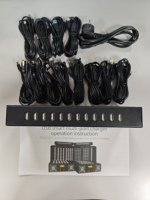 Station de charge USB-C 48 ports C48, charge rapide pour 48 casques Silent Disco, adaptateur secteur en gros pour la location