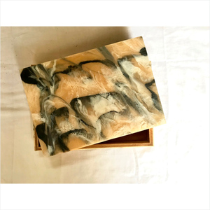 Caja de Madera Rústica con Grabado Láser de Calavera Gótica, Contenedor para Joyas, Caja de Artesanía de Madera, Decoración Única para el Hogar - Product Image 3