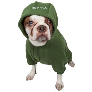 Felpa con Cappuccio per Animali Domestici in Cotone Peluche alla Moda, Comoda e Calda - Product Image 1