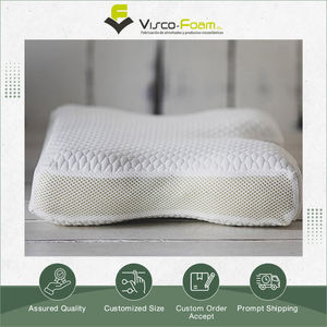 Almohada de Cama de Espuma Viscoelástica de Primera Calidad, Relleno de Poliéster/Algodón Natural, para Cuello, Espalda y Piernas, Suministro Directo de Fábrica - Product Image 4