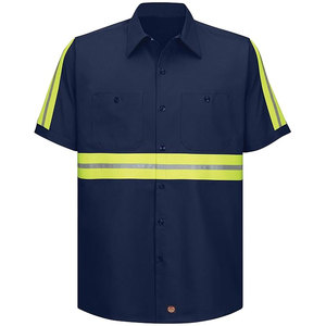 Ropa de Trabajo Reflectante Unisex de Poliéster, Transpirable, Resistente al Agua, de Alta Visibilidad, con Estampado por Transferencia de Calor, Certificada por la CE, al por Mayor - Product Image 1