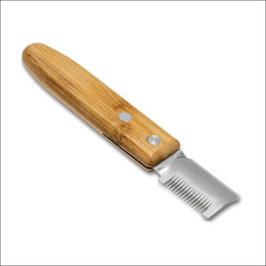 Nuevo Cuchillo para Quitar Pelo de Mascotas, Peine para Perros con Mango de Madera, Herramientas Profesionales de Peluquería Canina - Product Image 2