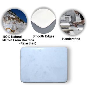 Tabla de Cortar de Mármol Hecha a Mano Best Stone Era - Duradera, Apta para Lavavajillas y Ligera para Frutas, Verduras, Panes y Carnes - Product Image 5