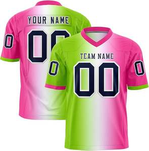 Fabricant de maillots de football américain en mesh respirant, fournisseur de maillots de football américain durables pour jeunes, commande en gros - Product Image 5