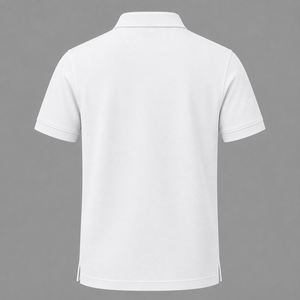 เสื้อเชิ้ตผู้ชายมีกระเป๋าปักลาย ผ้าฝ้ายถัก 100% ระบายอากาศได้ดี ทรงเข้ารูป สวมใส่สบาย เหมาะสำหรับใส่ทำงานและเล่นกอล์ฟ แขนสั้น - Product Image 2