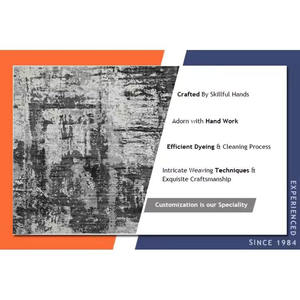 Alfombra de Yute Ecológica de Tamaño Personalizado, Hecha a Mano, con Diseño Vintage Bordado, Directamente del Fabricante Indio, Alfombras y Juegos de Alfombras - Product Image 6