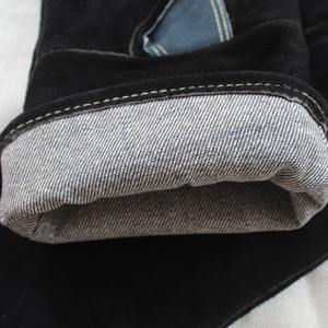 Gants de travail de sécurité longs en cuir de vachette de 14 pouces pour soudeurs - Product Image 4