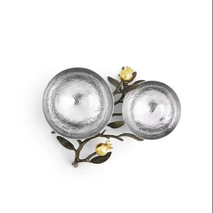 Cuencos de lujo dorados de gran venta con cucharas, juego de cuencos decorativos de metal, los ÚLTIMOS cuencos elegantes para servir, ideales para la decoración del hogar. - Product Image 2