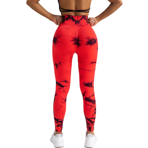 High Waist Seamless Women <b>Leggings</b> Quick Dry Breathable Yoga Pants <b>with</b> <b>Pocket</b> for Running Gym Fitness - Product Image 2
