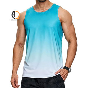 Mens Tank Top Cotton Sleeveless Gym Workout Shirt - Product Image 6