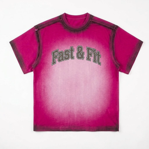 T-shirt surdimensionné streetwear personnalisé de haute qualité, effet délavé, pour le fitness et les loisirs, confortable pour homme - Product Image 4