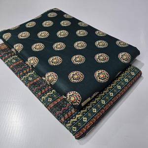 Tissu imprimé Jaipuri en coton tissé 100% de qualité supérieure, largeur 44 pouces, résistant à la décoloration, densité personnalisée, commande minimum 10 mètres [5 mètres en haut + 5 - Product Image 1