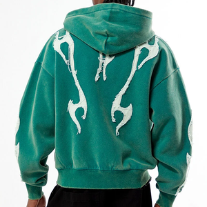Sudadera con Capucha Bordada de Alta Calidad para Hombre, Unisex, con Logotipo Personalizado, 100% Algodón, Forro Polar Sólido de Invierno, de Secado Rápido - Product Image 2