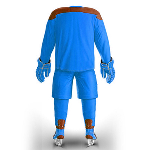 Uniforme de Hockey sobre Hielo con Logotipo de Equipo Personalizado, Transpirable, Manga Corta, Tallas Grandes, Diseños Personalizados, Ligero - Product Image 3