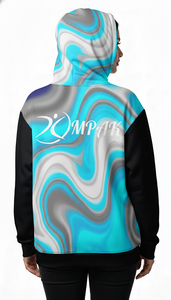 Hoodie unisexe surdimensionné de qualité supérieure avec impression intégrale, coupe décontractée streetwear pour les marques de mode modernes - Product Image 3