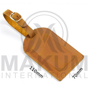 Etiqueta de Cuero Genuino de Lujo para Maletas y Bolsas de Viaje, Alta Calidad, Ecológica - Product Image 2