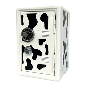 Haute valeur promotionnelle affaires enfants tirelire vache peinture fer métal pièce de monnaie stockage SENS SS-616C - Product Image 1