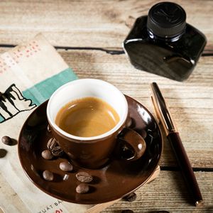 Premium 100% Arabica Espresso grano tostado café marrón oscuro 500g bolsa con válvula de 1 vía OEM/ODM característica adelgazante mejor precio - Product Image 3