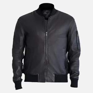 Cool Style Men Leather Jacket Wholesale Leather Jackets for Men - Product Image 1