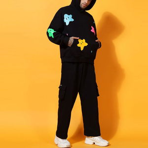 Survêtements de sport pour hommes en coton et polyester de haute qualité, sur mesure, pour l'entraînement, ensembles de survêtements personnalisés - Product Image 2