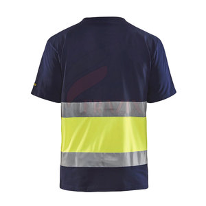เสื้อยืดทำงานทรงสบาย ระบายอากาศได้ดี เหมาะสำหรับงานก่อสร้าง คลังสินค้า โรงงาน และงานกลางแจ้ง - Product Image 2