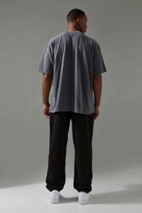 เสื้อยืดวินเทจใส่ได้ทั้งชายและหญิงน้ำหนักมากเสื้อยืดโอเวอร์ไซส์240แกรมเสื้อโคตันพิมพ์ลายดิจิตอลแบบกำหนดเอง - Product Image 2