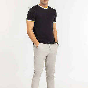 T-shirt pour homme, mode, matière en coton confortable, disponible en commandes en gros - Product Image 5