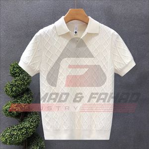 เสื้อโปโลแขนสั้นผู้ชายแบบใหม่ทรงสลิม - Product Image 4