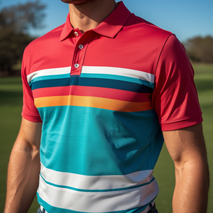 Polo en polyester respirant à séchage rapide, tee-shirt de sport décontracté avec personnalisation OEM ODM, créez votre propre design, faible MOQ - Product Image 1