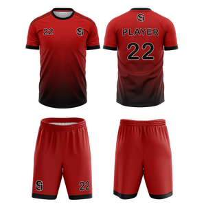 Maillot et short de football personnalisés pour hommes, best-seller, design uniforme de haute qualité en polyester, uniforme de football confortable pour hommes - Product Image 4