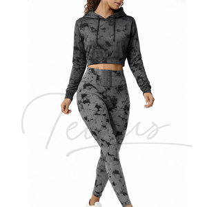 Ensemble de yoga pour femmes, dernier design, 4 pièces, respirant, sur mesure - Product Image 5