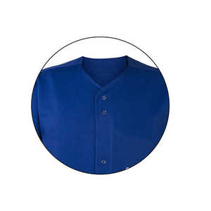 Uniforme de baseball sur mesure de qualité supérieure, taille plus, tissu polyester doux, respirant, anti-humidité, séchage rapide - Product Image 2
