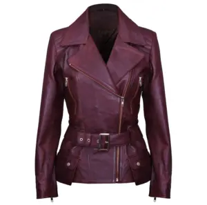 Chaqueta de cuero con parches de moda, estilo streetwear para mujer, chaqueta sexy de cuero, último modelo en oferta. - Product Image 1