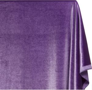Tissu en velours extensible de haute qualité, polyester et élasthanne, velours coréen, tissu tricoté doux pour vêtements, robes, canapés, rideaux - Product Image 4