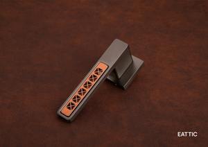 Manija de Puerta Inteligente de Aluminio con Huella Dactilar, Cerradura Digital Biométrica a Prueba de Agua, Controlada por Aplicación, para Muebles y Puertas - Product Image 2