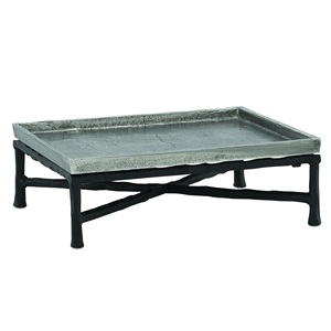 Classic <b>Square</b> Aluminium Hotel Serving Tray with Stands New Arrival <b>Table</b> Decorations for Wedding for Serving Dishes - Product Image 5