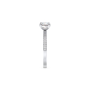 Anillo Solitario REYES con Diamante Cultivado en Laboratorio de Corte Redondo Certificado por IGI de 1.36CT, Hecho a Medida en Oro Sólido de 14K, Joyería con Diamante HPHT CVD - Product Image 4
