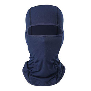 Balaclava personnalisée unisexe bleu marine imprimée par sublimation, couvre-visage intégral, masque de ski coupe-vent pour extérieur, taille adulte 54-56 cm, réglable - Product Image 1