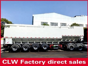 <span class=keywords><strong>Camion</strong></span> de transport de céréales en vrac diesel neuf de 60 m3 et 30 tonnes avec une carrosserie à réservoir flexible pour l'alimentation animale et l'alimentation des poulets - Product Image 3