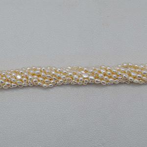 Perlas de Agua Dulce Naturales de 4mm 5mm, Perlas en Bruto, Venta al por Mayor, Conjunto de Collar de Perlas Personalizado al Mejor Precio de Mayoreo - Product Image 4