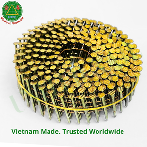 ตะปูพาเลทแบบม้วน ขนาด 1-3/4 นิ้ว x 0.092 นิ้ว จำนวน 9000 ชิ้น หัวแบบสกรูลายตาราง สำหรับปืนยิงตะปูแก๊ส ราคาโรงงาน |   ตะปูแบบม้วน - Product Image 3
