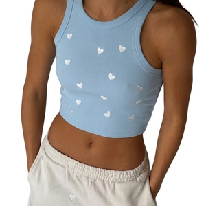 Custom Women Workout Tank <b>Top</b> with Built In Bra Padded <b>Racerback</b> Athletic Yoga Fitness Shirt Wholesale Supplier - Product Image 4
